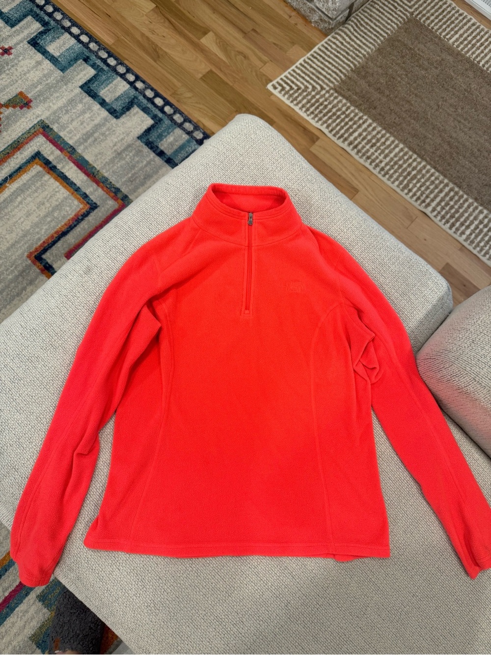 Women’s Pink North Face Fleece - Size Medium